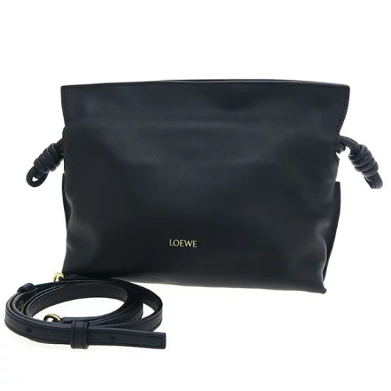 Loewe Flamenco Clutch Napa Calf Black